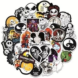 50 Nightmare Before Christmas Stickers